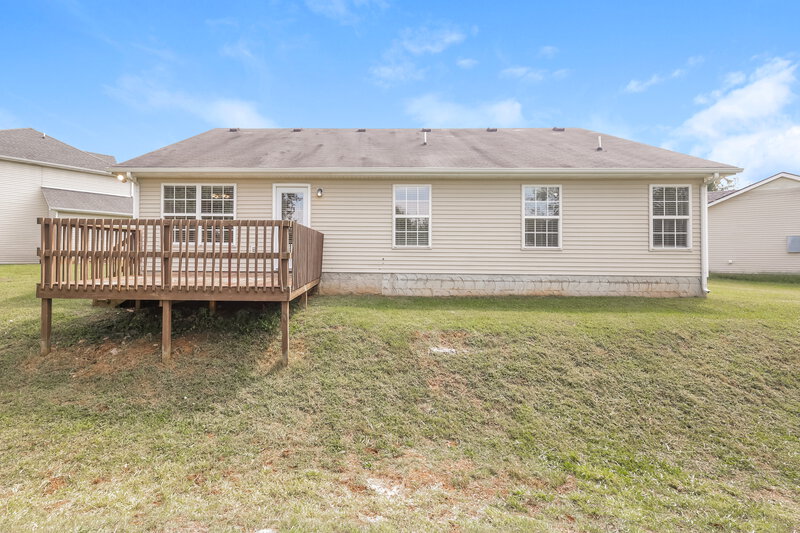 1,690/Mo, 1102 Nahanee Ct Murfreesboro, TN 37130 Rear View