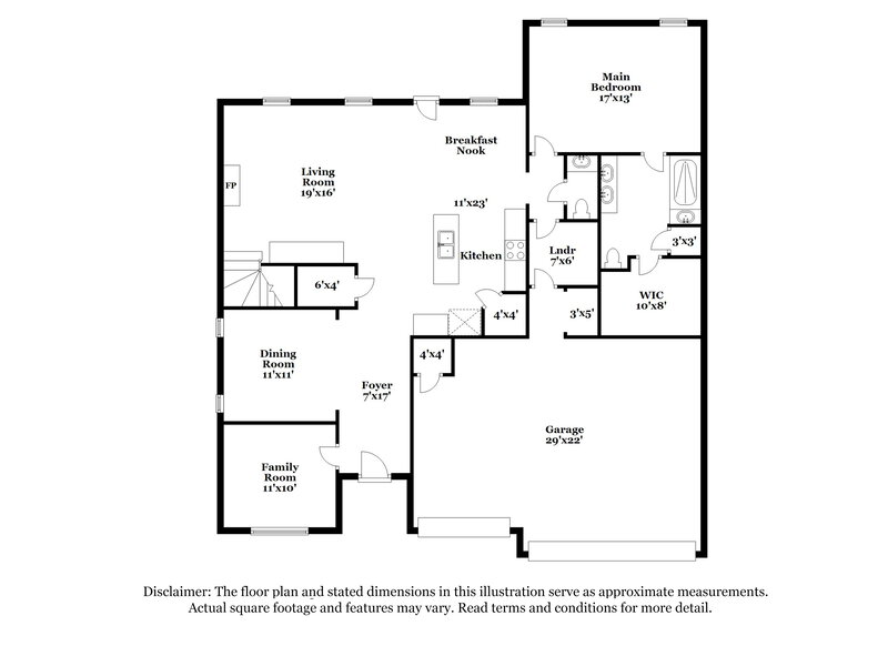 3,640/Mo, 2640 Candlewick Ct Murfreesboro, TN 37127 Floor Plan View