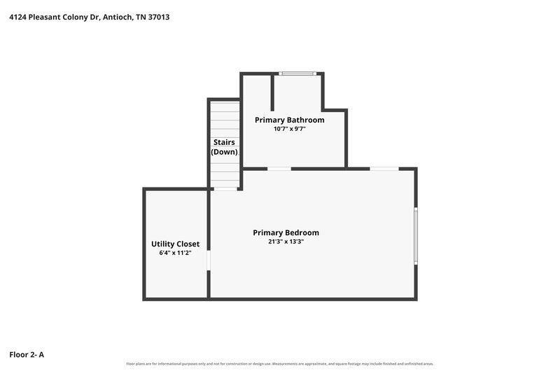 1,995/Mo, 4124 Pleasant Colony Dr Antioch, TN 37013 Floor Plan View 2