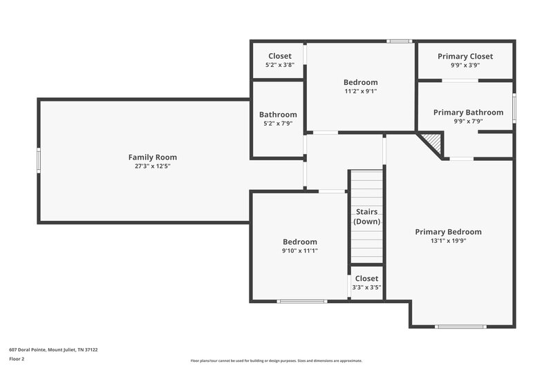 2,655/Mo, 607 Doral Pointe Mt Juliet, TN 37122 Floor Plan View 2