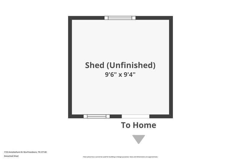 2,210/Mo, 1723 Antebellum Dr Murfreesboro, TN 37128 Floor Plan View