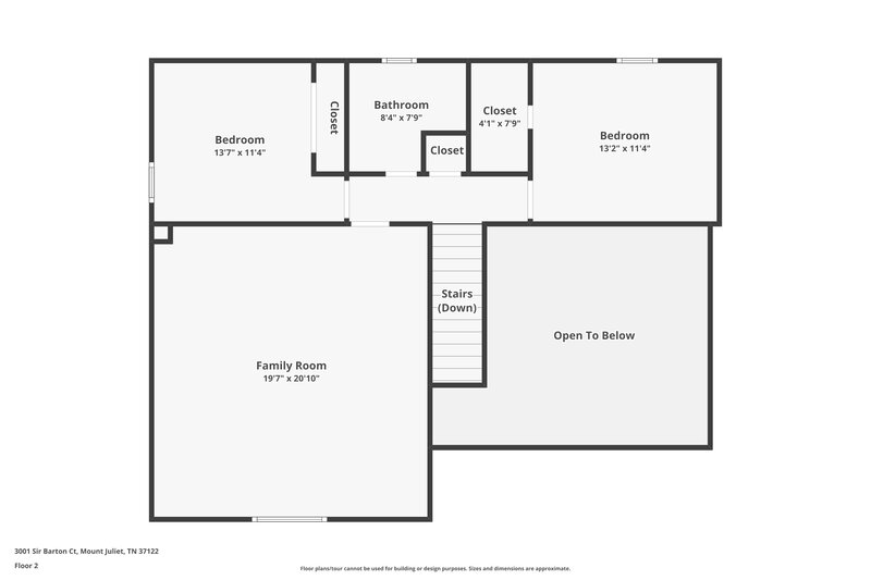 2,265/Mo, 3001 Sir Barton Ct Mt Juliet, TN 37122 Floor Plan View 2