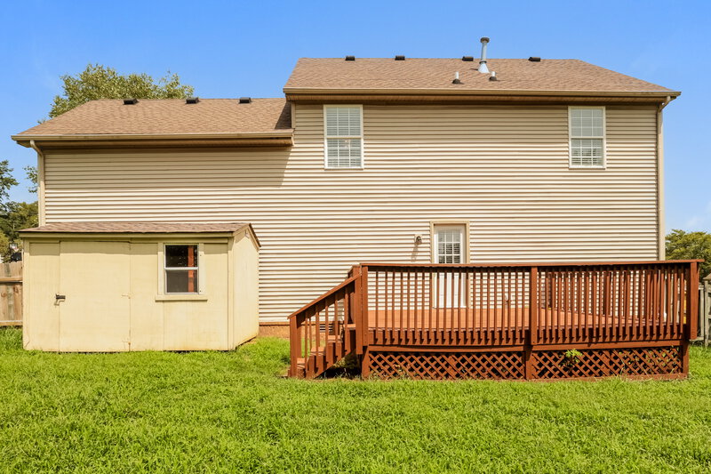 2,515/Mo, 2309 Leighton Way Spring Hill, TN 37174 Rear View
