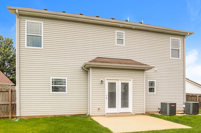 2,495/Mo, 3314 Velvet Ct Murfreesboro, TN 37128 Rear View