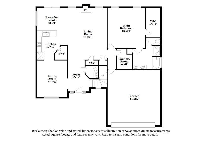 2,145/Mo, 1047 Vanguard Dr Spring Hill, TN 37174 Floor Plan View