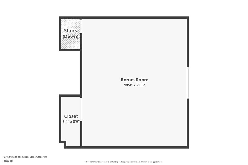 2,610/Mo, 2705 Lydia Pl Thompsons Station, TN 37179 Floor Plan View