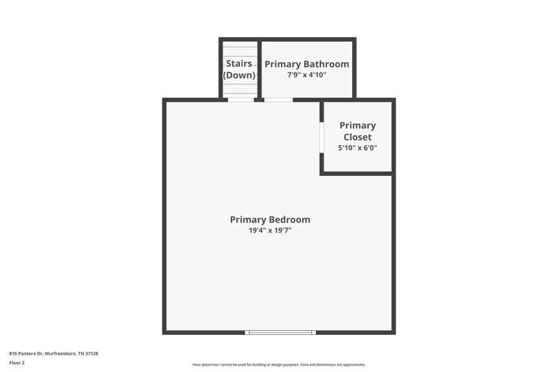 3,340/Mo, 816 Pantera Dr Murfreesboro, TN 37128 Floor Plan View 2