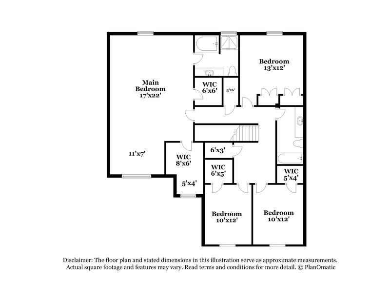 2,440/Mo, 3342 Hamberton Cir Murfreesboro, TN 37128 Floorplan View 2