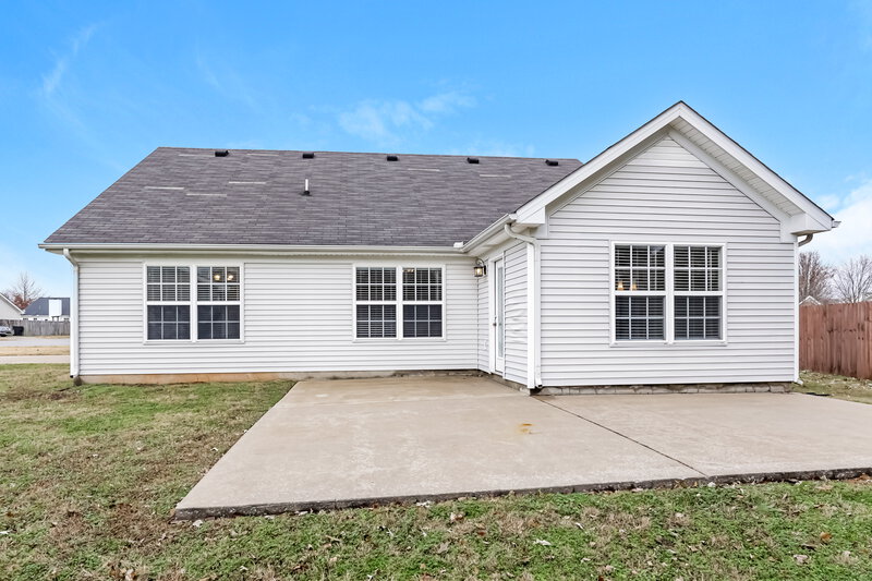 1,910/Mo, 3257 Perlino Dr Murfreesboro, TN 37128 Rear View