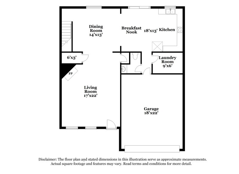 2,350/Mo, 3137 Hidden Creek Dr Antioch, TN 37013 Floor Plan View 2