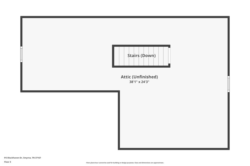 2,049/Mo, 913 Buckhaven Dr Smyrna, TN 37167 Floor Plan View 3