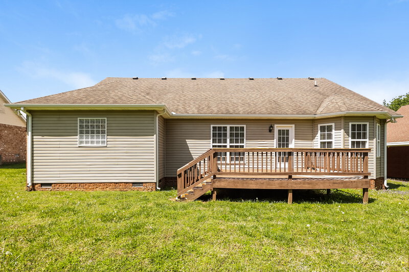 2,405/Mo, 3235 Bilbrey Dr Murfreesboro, TN 37128 Rear View