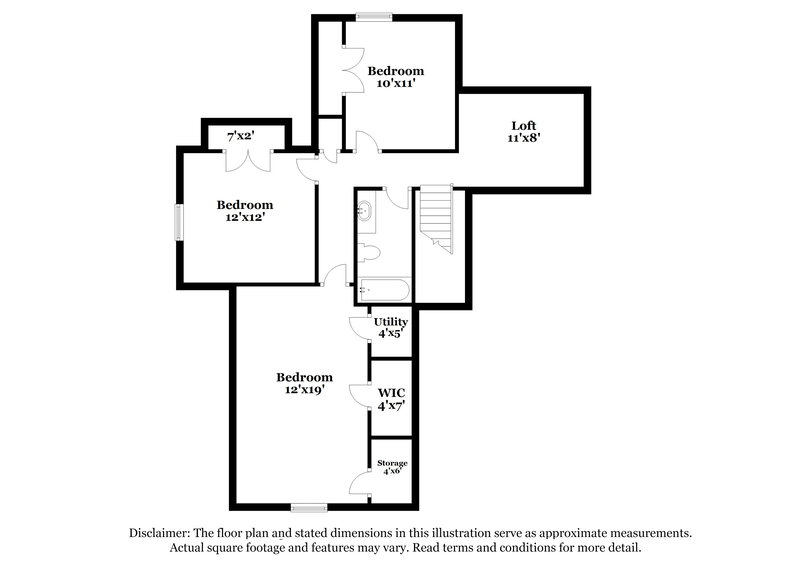 2,345/Mo, 3404 Whitesail Ct Antioch, TN 37013 Floor Plan View 2