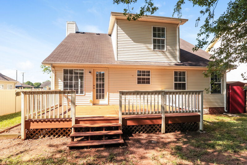 2,345/Mo, 3404 Whitesail Ct Antioch, TN 37013 Rear View
