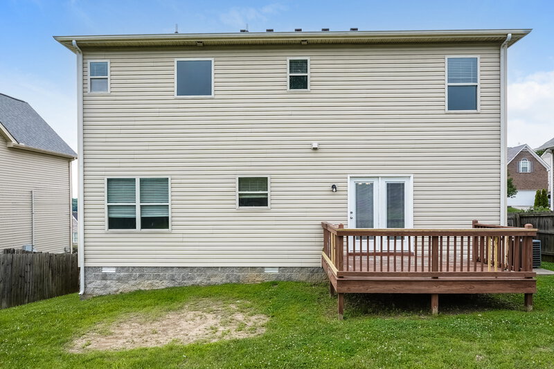 2,425/Mo, 1096 Shire Dr Antioch, TN 37013 Rear View