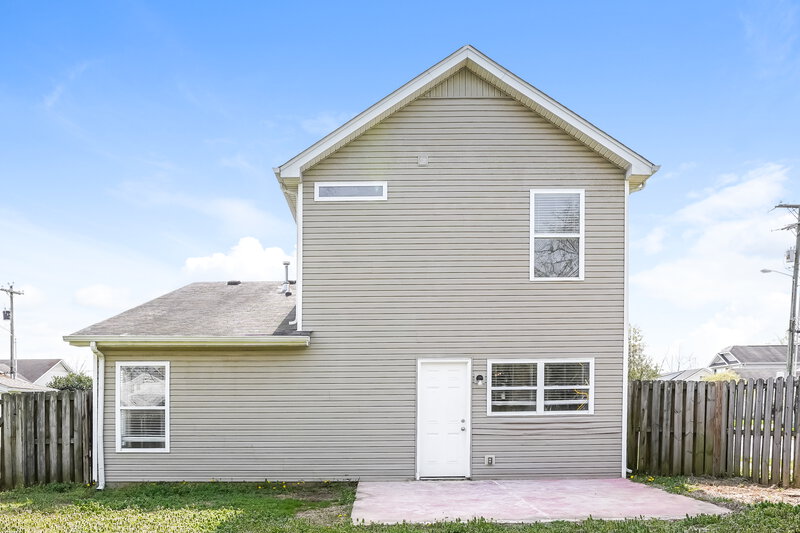 2,335/Mo, 1701 Stone Hollow Ct Hermitage, TN 37076 Rear View