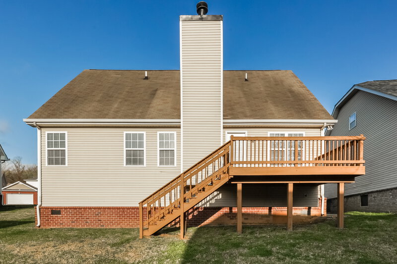2,445/Mo, 4032 Pineorchard Pl Antioch, TN 37013 Rear View