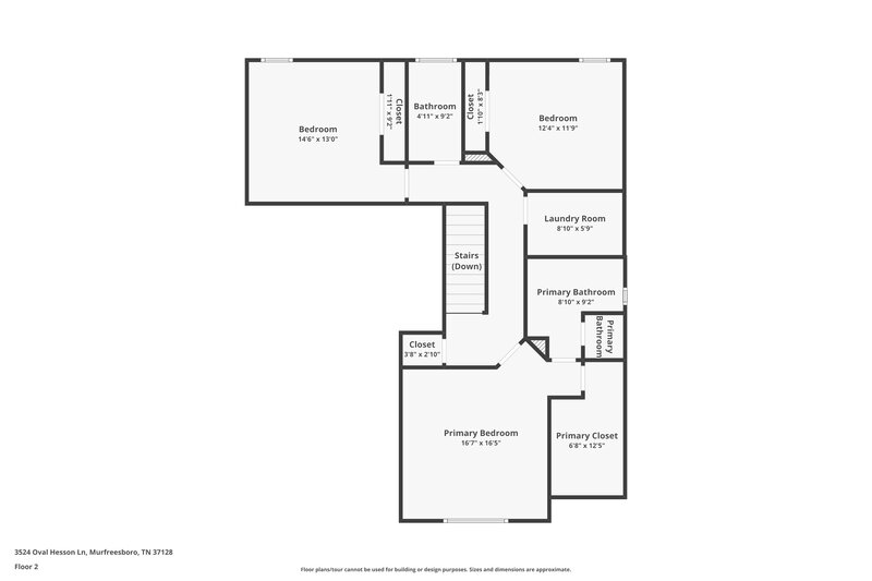 3,560/Mo, 3524 Oval Hesson Ln Murfreesboro, TN 37128 Floorplan View 2