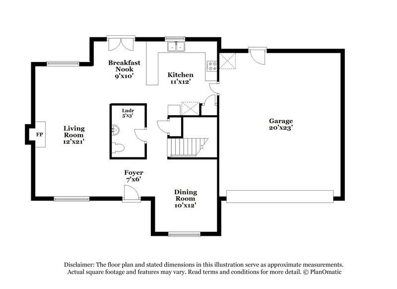 2,825/Mo, 2873 Iroquois Dr Thompsons Station, TN 37179 Floor Plan View