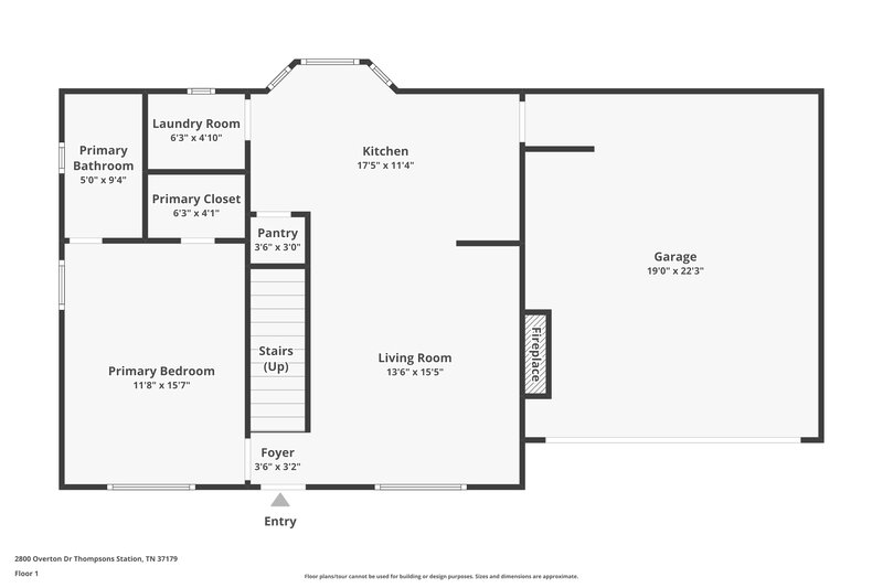 2,230/Mo, 2800 Overton Dr Thompsons Station, TN 37179 Floorplan View