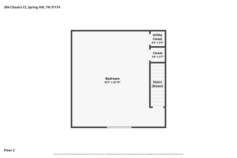 2,405/Mo, 304 Cheairs Ct Spring Hill, TN 37174 Floor Plan View 2