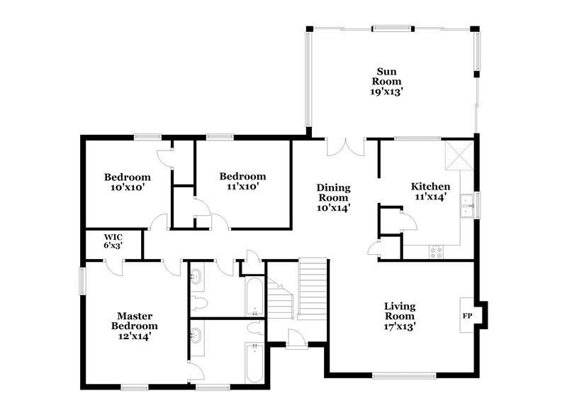 2,435/Mo, 3645 Rutherford Dr Spring Hill, TN 37174 Floor Plan View 2