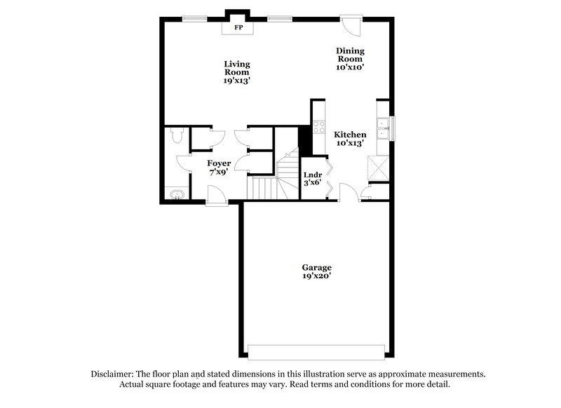 2,050/Mo, 305 Indian Park Dr Murfreesboro, TN 37128 Floor Plan View