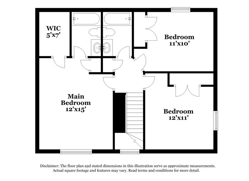 2,050/Mo, 305 Indian Park Dr Murfreesboro, TN 37128 Floor Plan View 2