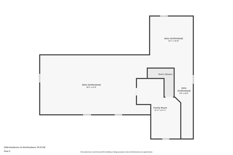 2,085/Mo, 3326 Hamberton Cir Murfreesboro, TN 37128 Floor Plan View 2