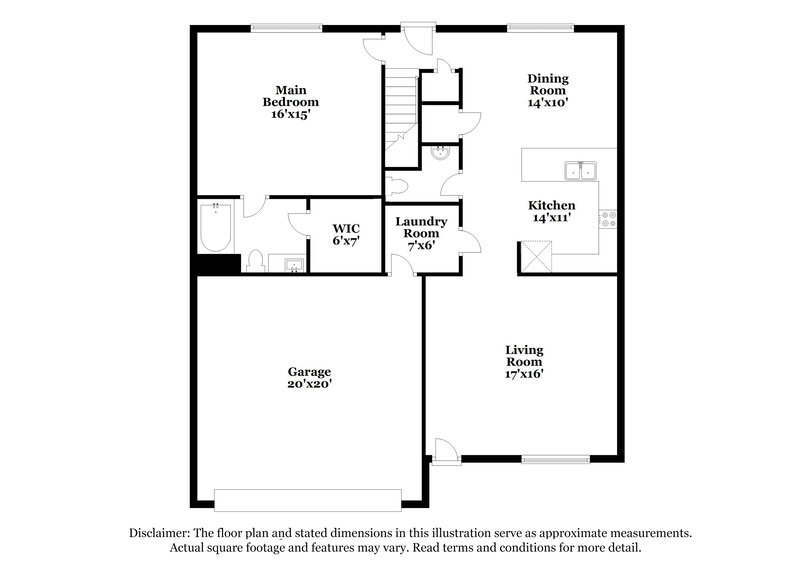 2,215/Mo, 329 Sarna Dr La Vergne, TN 37086 Floor Plan View