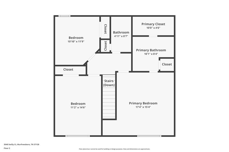 2,005/Mo, 3048 Swilly Ct Murfreesboro, TN 37128 Floor Plan View 2
