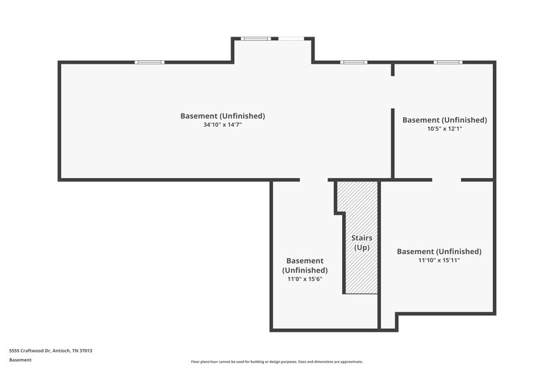 2,320/Mo, 5555 Craftwood Dr Antioch, TN 37013 Floor Plan View