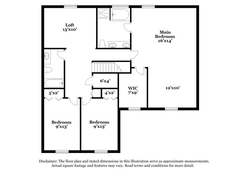2,060/Mo, 2653 Sutherland Dr Thompsons Station, TN 37179 Floor Plan View 2