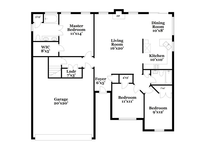 2,560/Mo, 2206 Ipswitch Dr Thompsons Station, TN 37179 Floor Plan View 2