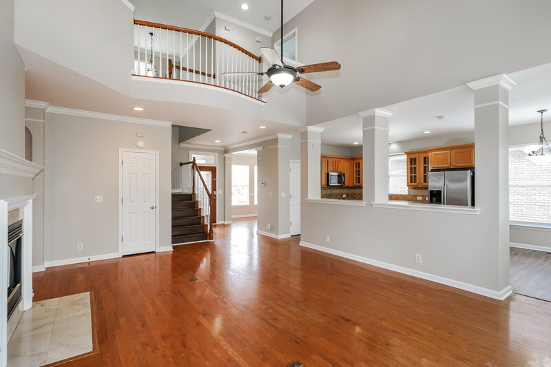 2,690/Mo, 1536 Rachaels Rdg Hermitage, TN 37076 Living Room View 2