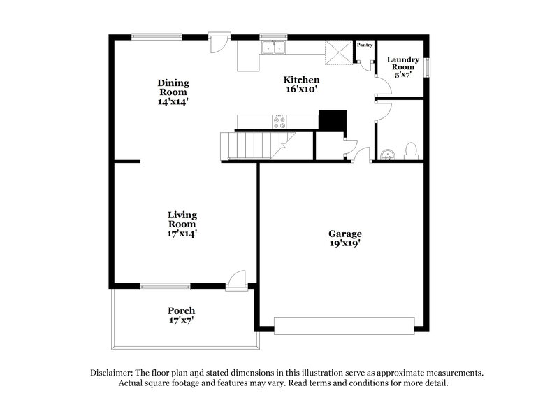 2,100/Mo, 637 Big Hurricane Dr La Vergne, TN 37086 Floor Plan View 2