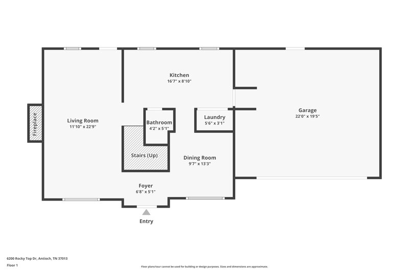 2,940/Mo, 6200 Rocky Top Dr Antioch, TN 37013 Floorplan View