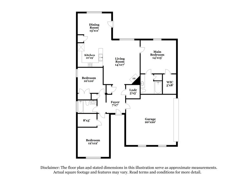 3,050/Mo, 2337 Cason Trl Murfreesboro, TN 37128 Floor Plan View