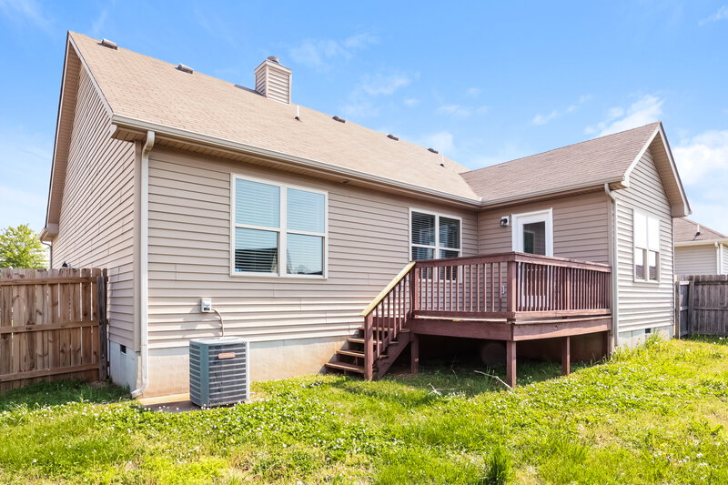 3,050/Mo, 2337 Cason Trl Murfreesboro, TN 37128 Rear View