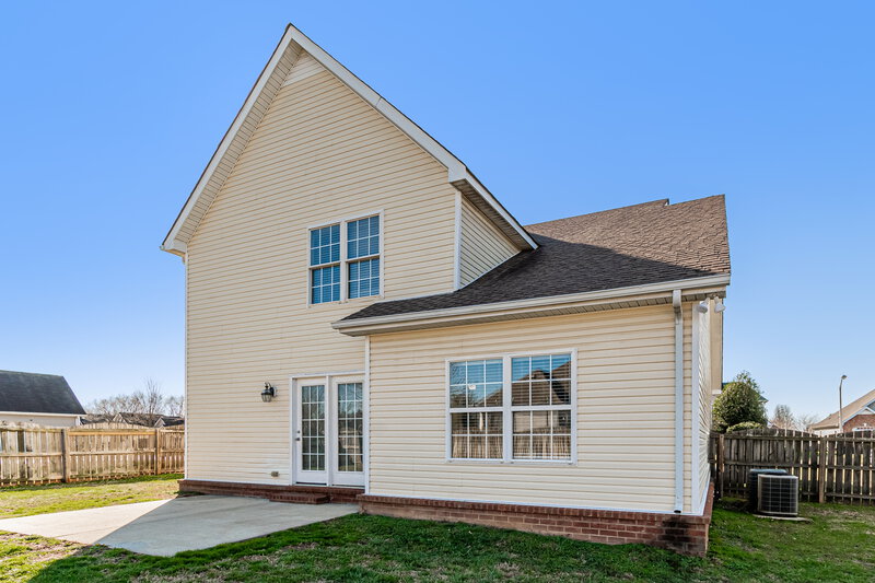 2,380/Mo, 1443 Antebellum Dr Murfreesboro, TN 37128 Rear View