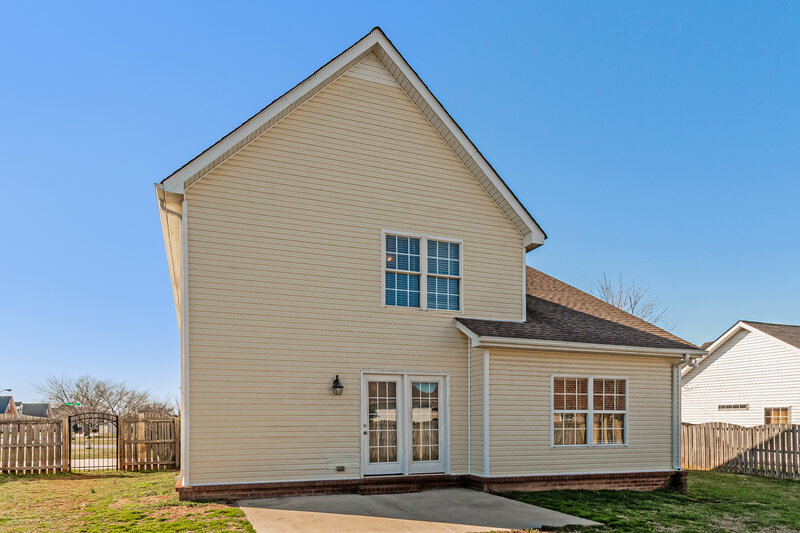 2,380/Mo, 1443 Antebellum Dr Murfreesboro, TN 37128 Rear View 2