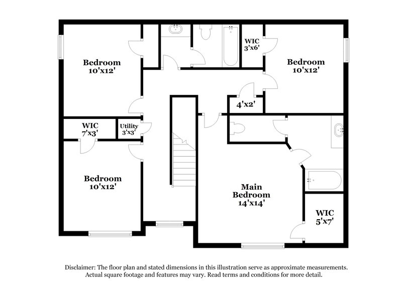 2,990/Mo, 1008 Tammy Sue Ln La Vergne, TN 37086 Floor Plan View