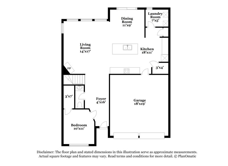 2,720/Mo, 1718 Hartford Ln Mt Juliet, TN 37122 Floor Plan View