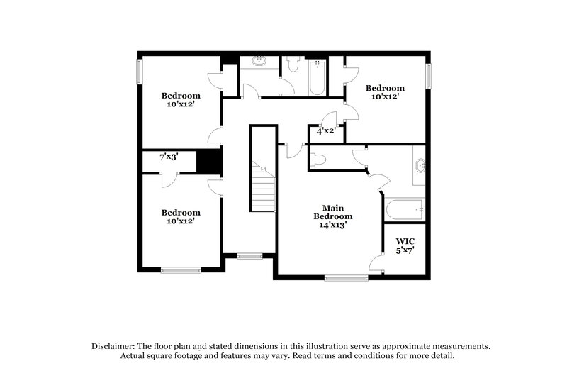 2,150/Mo, 1020 Tammy Sue Ln La Vergne, TN 37086 Floorplan View 2