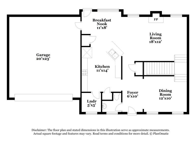 2,665/Mo, 2648 Hansford Dr Thompsons Station, TN 37179 Floor Plan View