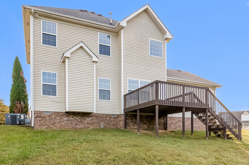 2,665/Mo, 2648 Hansford Dr Thompsons Station, TN 37179 Rear View