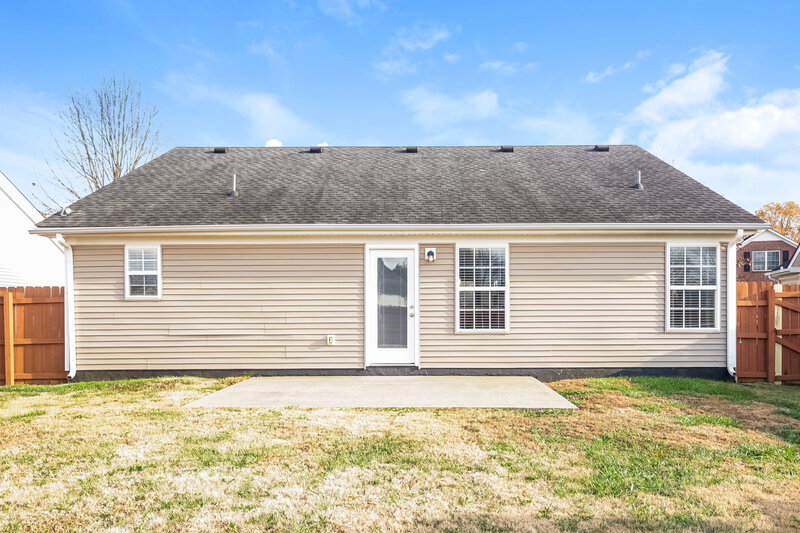 1,840/Mo, 1922 Odessa Ave Murfreesboro, TN 37128 Rear View