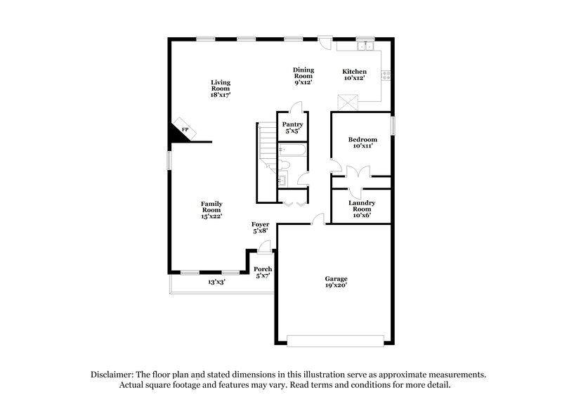 2,330/Mo, 2765 Sutherland Dr Thompsons Station, TN 37179 Floor Plan View