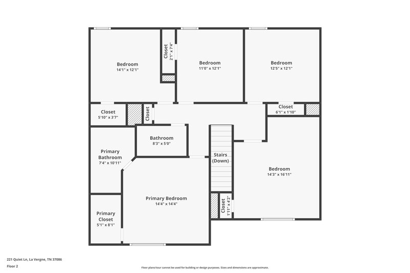 2,450/Mo, 221 Quiet Ln La Vergne, TN 37086 Floor Plan View 2
