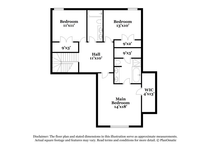 2,425/Mo, 1921 Stoney Meadow Dr Murfreesboro, TN 37128 Floor Plan View 2